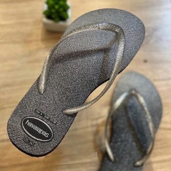 Chinelo Slim Gloss, Havaianas, Feminino