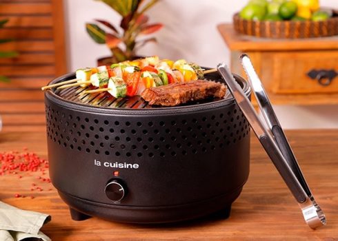 Churrasqueira Portátil a Carvão - La Cuisine