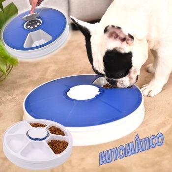 Comedouro Automático em Misco para Pet - Meemo