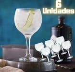 Conjunto de Taças 570ml  Gin Tônica Bohemia Gastro 6 peças - Nadir Figueiredo