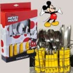 Conjunto de Talheres 24 peças Disney/Mickey, Simonaggio, Disney/Mickey