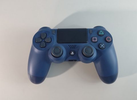 Controle Sony Dualshock 4 PS4, Sem Fio, Azul - CUH-ZCT2U