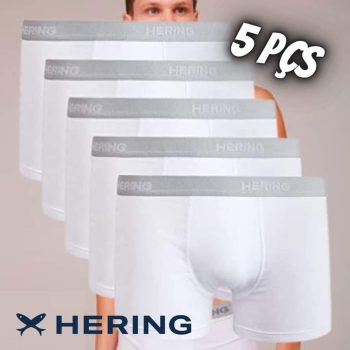 Cuecas boxer KIT COM 5 CUECAS BOXER MASC, Hering, Masculino