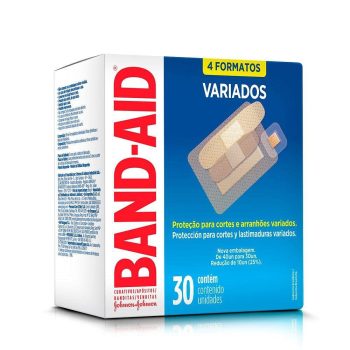 Curativos BAND AID Transparente 30 unidades