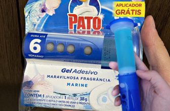 Desodorizador Gel Adesivo Aplicador e Refil Marine 6 Discos, Pato, 6 discos