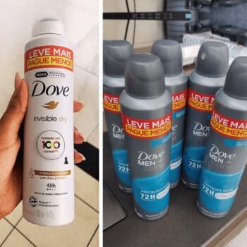 Dove Desodorante Antitranspirante Aerossol 250 ML, Leve Mais e Pague Menos