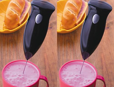 Euro MIX6521-PT - Mixer misturador Plus Multiuso à Pilha, Preto