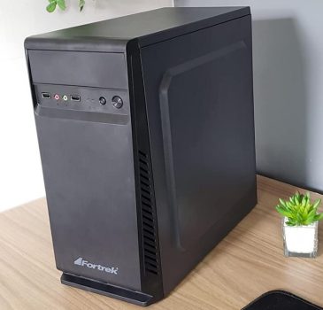 Gabinete Mini - ATX/Micro - ATX, Fortrek, Sc501Bk, Acessórios para Computador, Preto