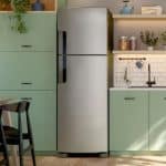Geladeira Consul Frost Free Duplex 386 litros com Altura Flex cor Inox CRM44AK