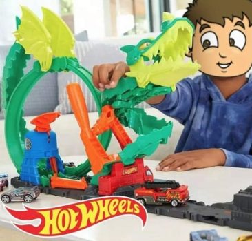 Hot Wheels Pista Épica do Dragão, Multicolorido