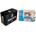 Kit Cerveja Becks Puro Malte Lata 350ml 8 Unidades + Cerveja Colorado Ribeirão Lager Lata 350ml 8 Unidades