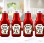 Kit com 4 Ketchup Heinz 1,033kg