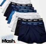 Kit Cueca Boxer Infantil Mash C/ 10 Peças