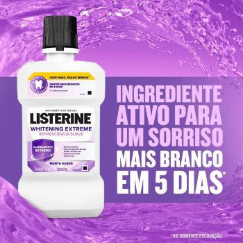 Listerine, Enxaguatório Bucal Whitening Extreme, 473 ml