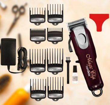 Máquina de Cortar Cabelo Wahl Magic Clip Cordless 10 Peças Bivolt Sem Fio Made in USA