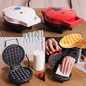 Mini Máquina de Waffle - 127V- Fun Kitchen