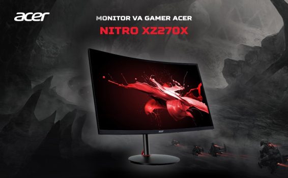 Monitor gamer XZ270 X 27" 1920x1080 FHD IPS