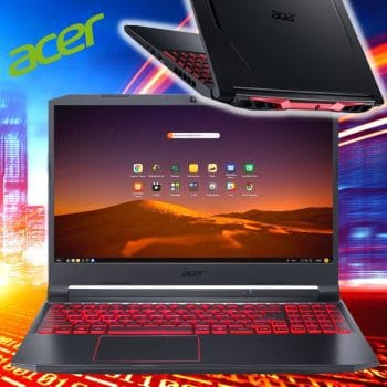 Notebook Acer Ryzen 5-4600h 16gb 512gb Ssd Linux 15.6" Preto An515-44-R5yz