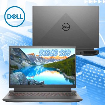 Notebook Gamer Dell 15.6" Linux G15-i1000-d20p 10ª Intel Core I5 8GB 512GB SSD (GeForce GTX 1650)