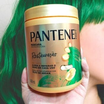 Pantene - Máscara Capilar Restauração, com Óleo de Argan, Máscara Restauradora, Tratamento Capilar, 600 ml