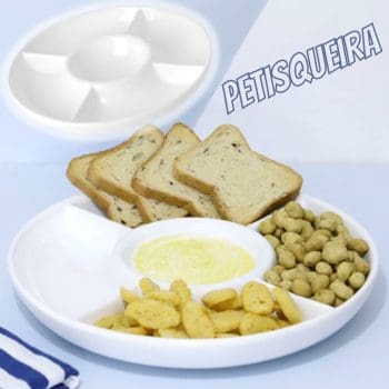 Petisqueira com 5 Divisórias - La Cuisine Basics