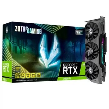 Placa de Vídeo Zotac GEFORCE RTX 3080 Ti Trinity, 12GB GDDR6X, 19Gbps, RGB, LHR, Ray Tracing, DLSS e IceStorm 2.0 - ZT-A30810D-10P