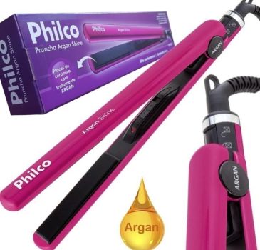 Prancha Modeladora PHILCO Argan Shine