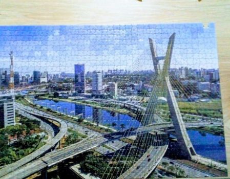 Quebra-cabeça, São Paulo, 1000 peças, Estrela - Exclusivo Amazon