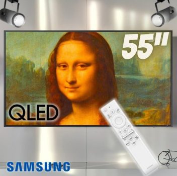 Samsung Smart Tv 55 Polegadas Qled 4k The Frame 2022 Ls03b