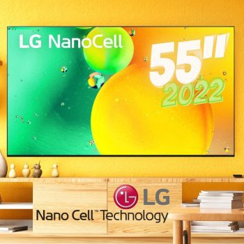 Smart TV 55” 4K NanoCell LG AI Processor 55NANO75 - Wi-Fi HDR Alexa Google Assistente 3 HDMI 2 USB