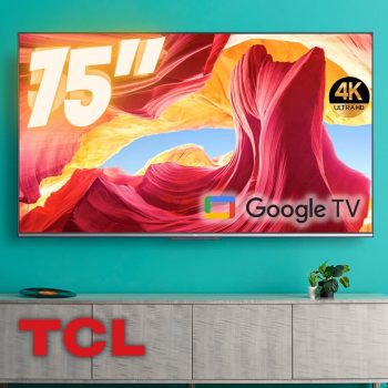 Smart TV 75” 4K UHD LED TCL 75P725 VA Wi-Fi - Bluetooth Google Assistente Alexa 3 HDMI 2 USB