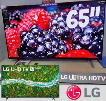 Smart TV LED 65" 4K UHD LG 65UP771C - IA LG ThinQ, Alexa built-in, Wifi