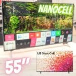 Smart TV LG 55´ 4K NanoCell, 3x HDMI 2.0, Inteligência Artificial, ThinQAI, SmartMagic, Google Alexa - 55NANO75SPA