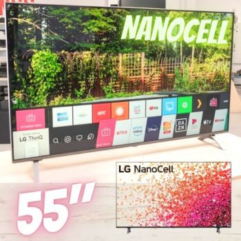 Smart TV LG 55´ 4K NanoCell, 3x HDMI 2.0, Inteligência Artificial, ThinQAI, SmartMagic, Google Alexa - 55NANO75SPA