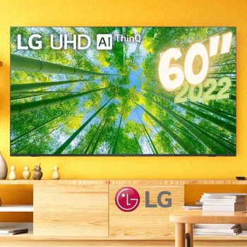 Smart TV LG 60" 4k UHD 60UQ8050 Wi-Fi Bluetooth HDR Nvidia Geforce Now Thinqai Smart Magic Google Alexa