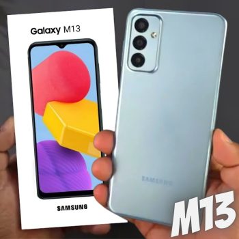 Smartphone Samsung Galaxy M13, 128GB, 4GB RAM, Dual Chip, Tela Infinita de 6.6"