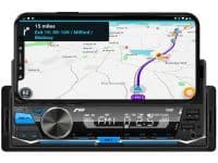 Som Automotivo JR8 Imports MP3 Player com - Suporte Celular Bluetooth USB Cartão SD 1020BT