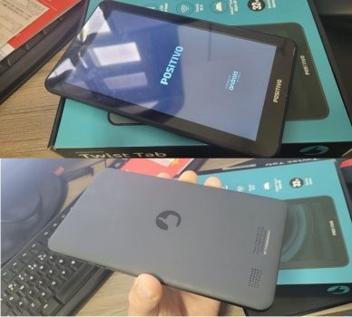 Tablet Positivo Twist (T770C) 32GB, 1GB RAM, Tela de 7", Câmera Frontal 2MP, Wi-fi, Android Oreo Edição Go - Cinza
