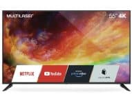 Televisor 55 Polegadas 4k Smart Wifi Integrado - Multilaser - TL025M