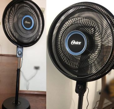Ventilador de Coluna Oster Super Breeze, 110V, Preto, 126W, OVTR880