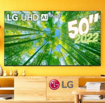 2022 Smart TV LG 50" 4K UHD 50UQ8050 WiFi Bluetooth HDR Nvidia GEFORCE NOW ThinQ Smart Magic Google Alexa