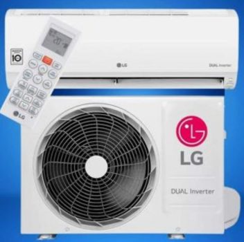 Ar Condicionado Split Hi Wall Inverter LG Dual Compact 12000 BTU/h Frio S4NQ12JA3A5.EB2GAMZ - 220 Volts