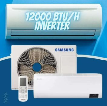 Ar Condicionado Split Hi Wall Inverter Samsung Digital Ultra 12000 BTU/h Frio AR12AVHZDWKNAZ220 Volts