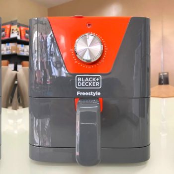 Black+Decker Fritadeira elétrica sem óleo mais prática e compacta 700W 127V AFM2, AFM2-BR