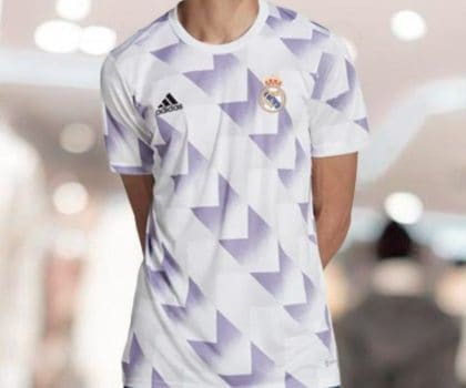 Camisa Real Madrid Pré Jogo 22/23 Adidas Masculina