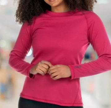 Camisa Segunda Pele Manga Longa Nord Outdoor Under Basic - Feminina