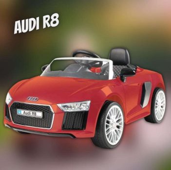 Carrinho 6 Voltz Audi R8 Xalingo Vermelho