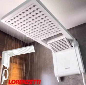 Chuveiro Acqua Duo Ultra Flex Branco 6800w 220v~Lorenzetti 7510117