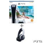 Console Playstation5 Sony 825GB com 01 Controle + Jogo Horizon Forbidden West + Headset sem Fio Sony...
