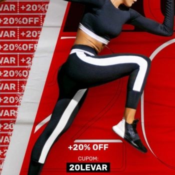 Cupom de 20% de desconto na Centauro em roupas e tênis